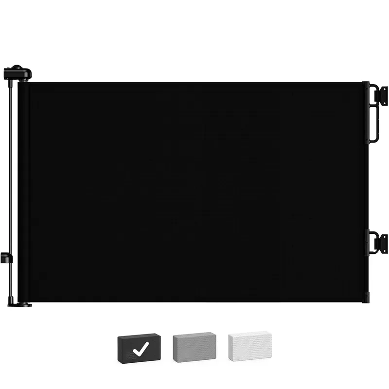 Cumbor Wide Retractable Dog Gate for Stairs